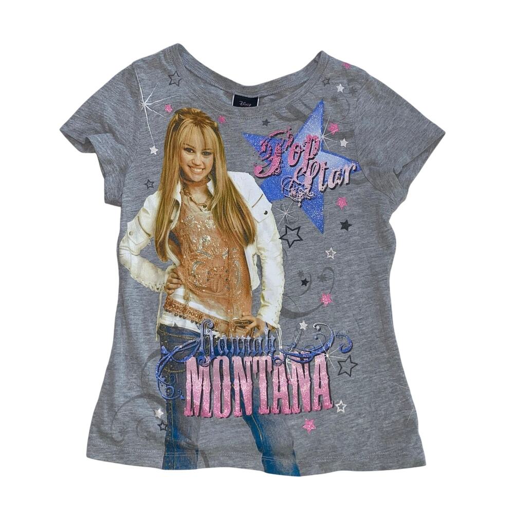 Disney Hannah Montana Girls Large Graphic Tee, 90% Cotton